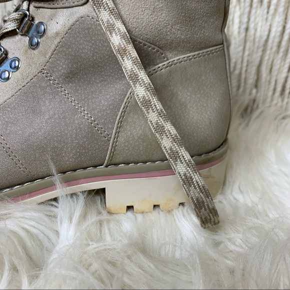 Sole Society Combat Style Boots - Picture 2 of 14